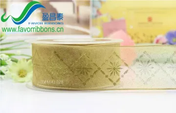 Wholesale mesh ribbon decoration christmas
