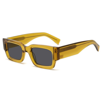 Polarized Square Acetate Sunglasses