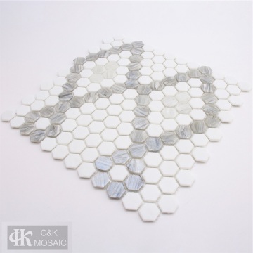 Waterproof glass mosaic outdoor