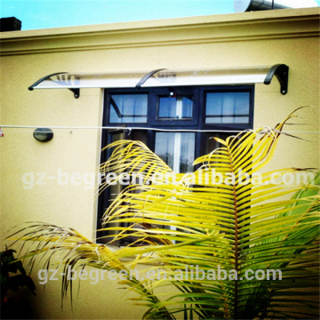 diy aluminum metal commercial polycarbonate awning entrance door canopy