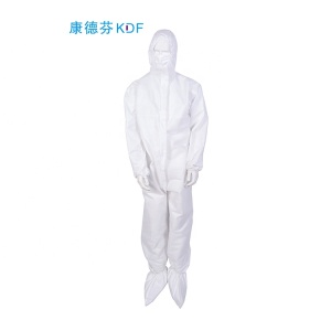 Meltblow SMS Isolation Coverall Gown Garment