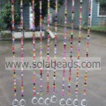 Autumn 9*11MM  Wire Acrylic Bead Garland Trim