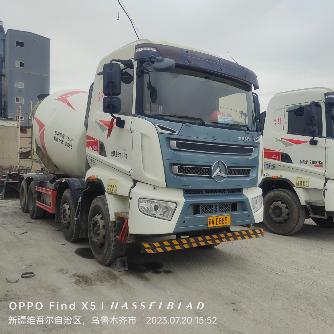 SANY 12 cubic meter Concrete Mixer Truck