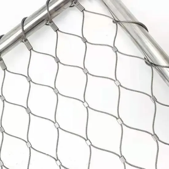 Flexible Stainless Steel Cable Mesh for Bird Netting and Pet Cages