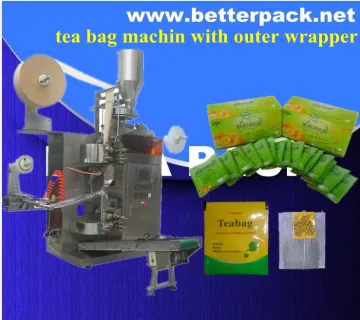 BT-18 Tea bag pack machine for tea bags with outer wrapper