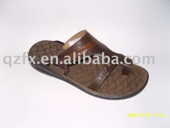 men's leather sandal