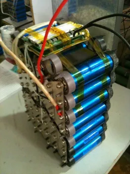 48V 16s 38120 LiFePO4 Li Ion Battery for Motor