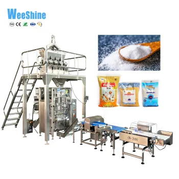 500G 5KG Salt, Sugar Small Particle Product Packaging Machine