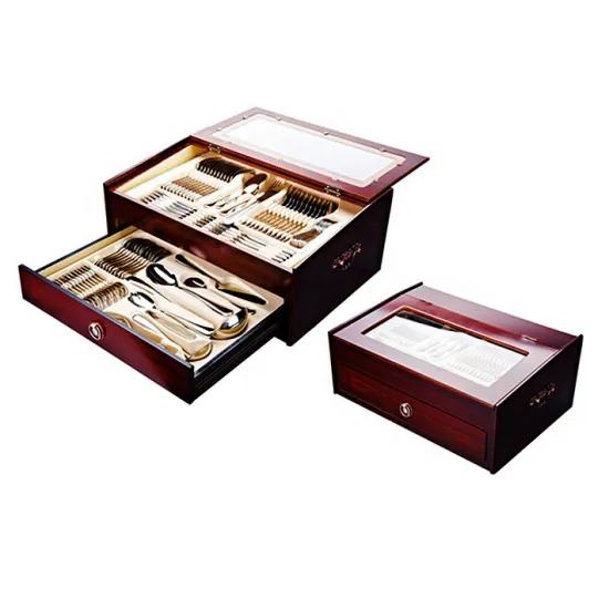 72pc Stainless Steel Dinner Set - Party Spoons, Forks, and Knives for Family Weddings