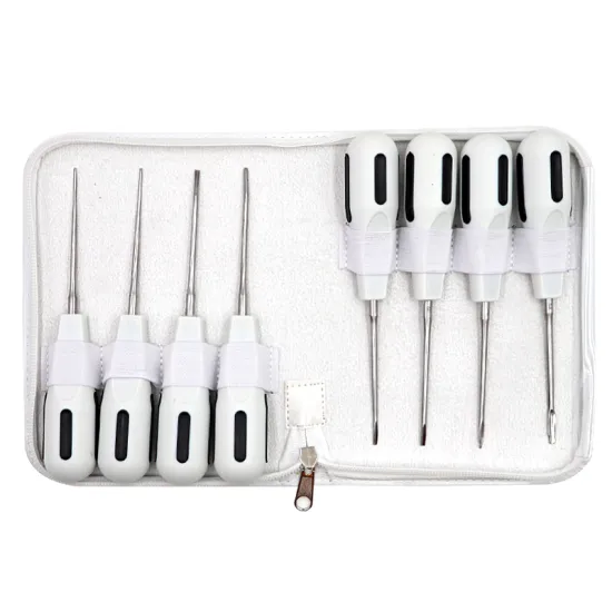 8pcs/set Minimally Invasive Dental Elevator Very Minimally Invasive Tooth Extraction Tooth Quite Dentist Instrument