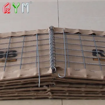 Galfan Coated Hesco Barrier Military Used Portable Hesco Bastion