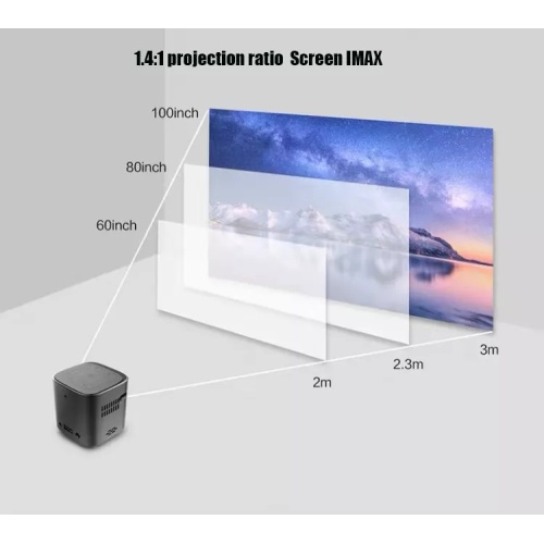 HD LED Mini Projector Portable Max 1 Projector