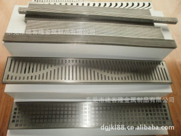 Trench Cover, Slot Drain, , Grating, Stainless Steel