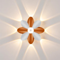 Nouvelle forme de fleur de conception Lumière murale extérieure