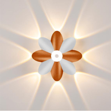 Neues Design Blumenform im Freien Wandleuchte im Freien
