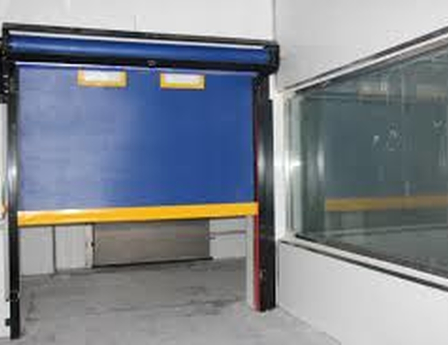 Freezing PVC Curtain Fast Roll Up Door
