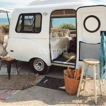 petite voiture RV Camper DIY avec des lumières LED