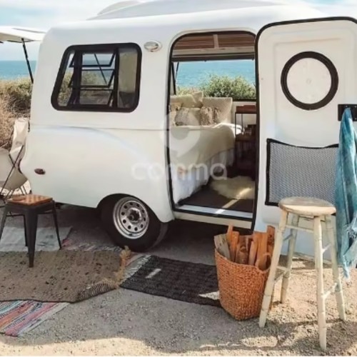 trailer de acampamento offroad de placa de aço para campista