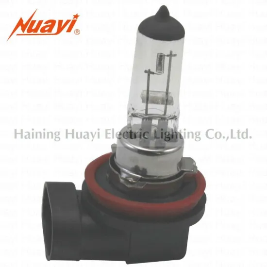 automotive bulb H8, clear halogen bulb 12V130W, car headlight bulb