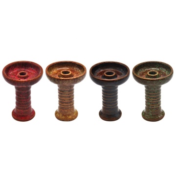 China factory wholesale hookah ceramic head clay hookah bowl ceramic hookah bowl for Shisha Nargila Hooka Sheesha