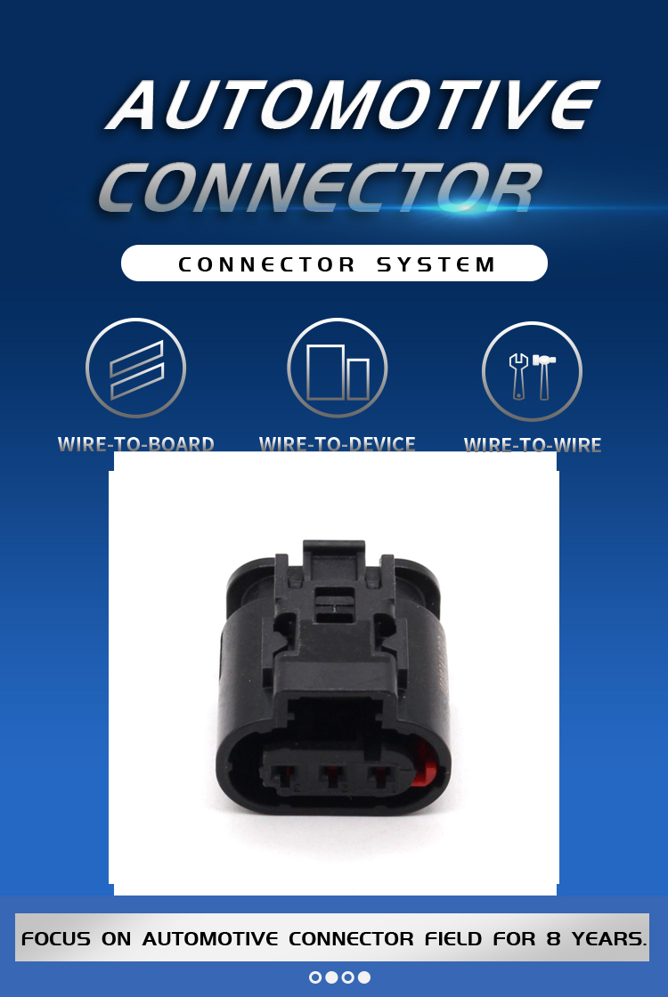 Kostal 3 Pin Female Waterproof Map Sensor Plug Connector For Chevrolet ...