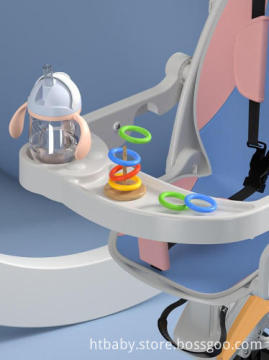 Customized Aluminum Alloy Comfortable Folding 3-in-1 Baby Stroller