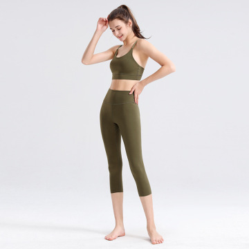 Ensemble de leggings d&#39;entraînement Ropa Deportiva Mujer Gym