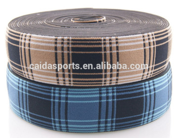 Nylon/polyester jacquard elstics band