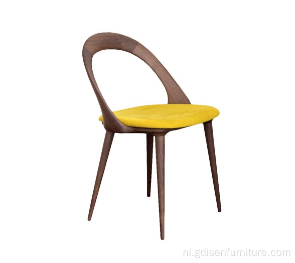 Modern gestoffeerd hotelrestaurant Wood Ester Dining Chair