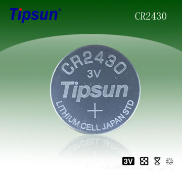 Tipsun CR2430 lithium button cell battery