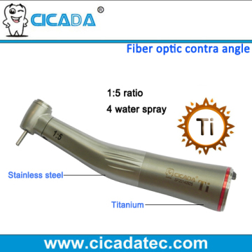 Push Button 1: 5 Speed Increasing Contra Angle Dental Handpiece