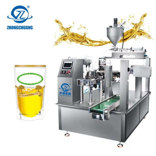 Lychee Orange Juice Doypack Filler & Packing Machine