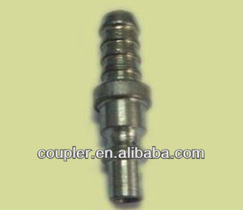 USA ARO Type Quick Plug Hose Barb(10mm) steel Zinc plated (white)