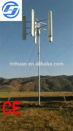 AC Three Phase Output Type 50kw wind turbine power plant