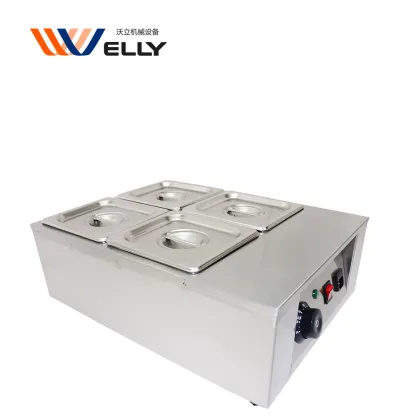 Electric Stainless Steel Chocolate Melting and Tempering Machine for Dark Chocolate