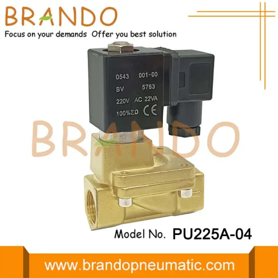 Shako Type 2/2 Way Solenoid Valve PU225A Series 1/2''