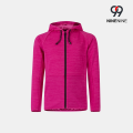 Oddychająca dziecięca kurtka softshell z kapturem do aktywnej zabawy