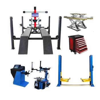 3D Car Wheel Alignment Tire Changer Combo for Auto Service Garages