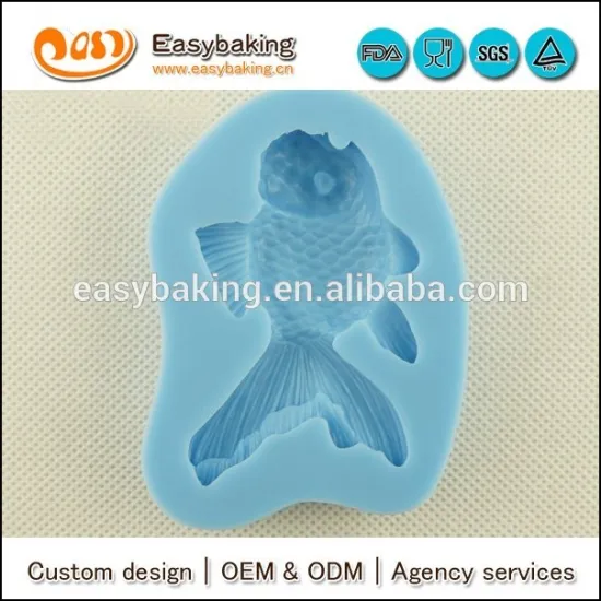 Customized fish handmade silicone soap mold
