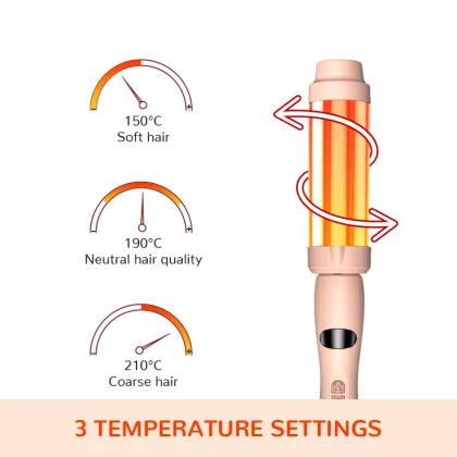 Custom Titanium Hair Straightener with Infrared and Ceramic Technology