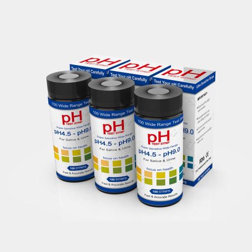 Strips de pH de la orina del producto de atención médica