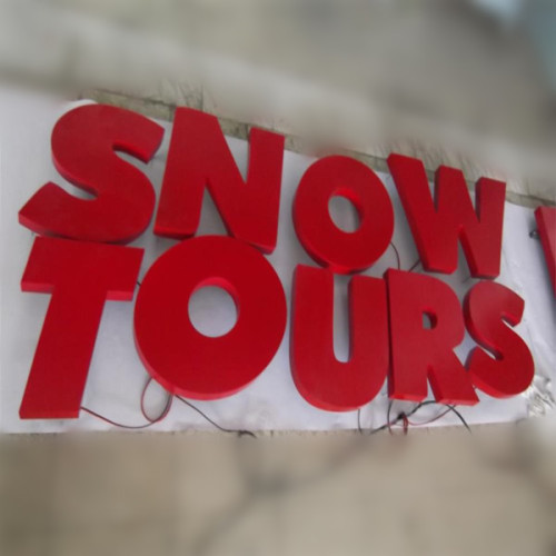 Outdoor Metal Letters Signs with LED Lights China Manufacturer