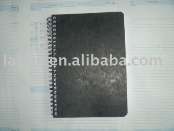 spiral notebook
