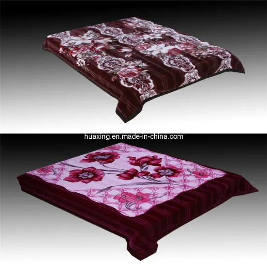 Best Price 100%Polyester Raschel Blanket/Korean Style Blanket
