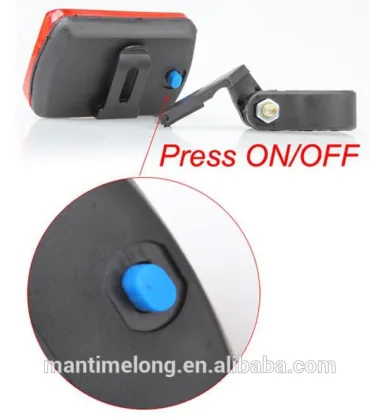 bicycle safety warning light with led riding supplies