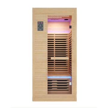 Canadian Hemlock 1 Person Far Infrared Sauna Room