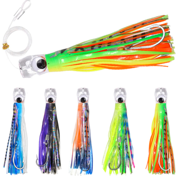 9 Inch OEM PMMA Head Trolling Lure for Tuna and Marlin