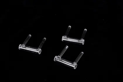 Frit-fused quartz vapor cells with two tubes