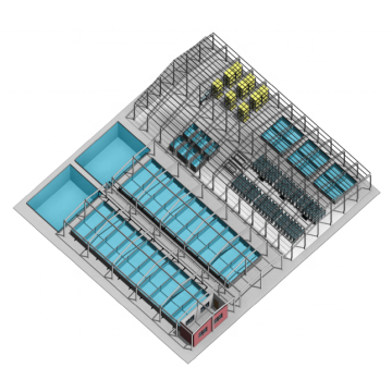 Aangepaste aquacultuur drumfilter voor recirculerende aquacultuursystemen