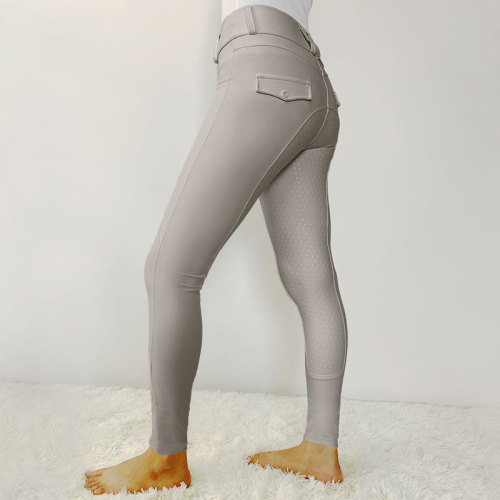 New Trend Grey Ladies Horse Riding Pants